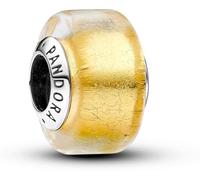 Pandora Goldfarbenes Murano-Glas Mini-Charm 793353C00 Colgante