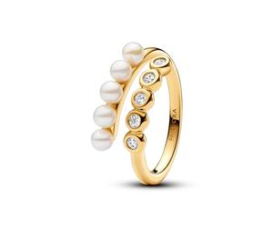 Pandora Gravierbarer Mama Doppelter Charm-Anhänger mit im Labor gezüchtetem Diamanten 763237C01 Colgante