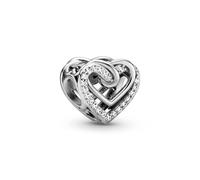 Pandora Charm Corazones Brillantes Entrelazados 799270C01 plata