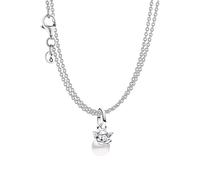 Pandora Joya Mujer Juego de Joyas Con 2-reihiger Collar Amor Plata 68627