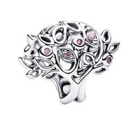 Pandora Joya Plata De Ley Charm Árbol Familiar Sin Piedra 794486C01 Rosa