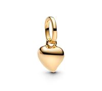 PANDORA Joyería Mini Colgante Corazón Color Dorado 763691C00