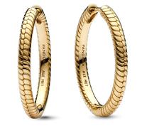 Pandora Joyería Mujeres Pendientes Charm Aros Color Dorado 269532C00