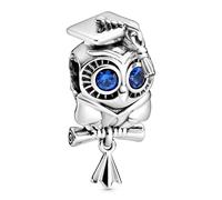 Pandora Joyería Plata Bead-Charm Búho Graduación 798907C01