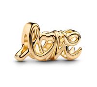 Pandora Joyero Charm Amor Escrito A Mano Color Dorado 763055C00