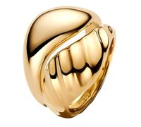 PANDORA Juego de anillos para mujer, color dorado 163832C00, 54/17,2, Plata de ley, No es una piedra preciosa