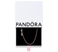 PANDORA Klassische Ankerkette Halskette 580413-90 Cadena de Cuello para Mujeres