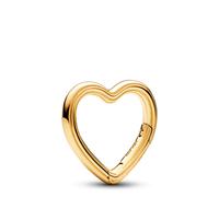 PANDORA ME Conector chapado en oro en forma de corazón