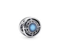Pandora Marvel Dije con diseño Reactor Arc en plata de ley con esmalte azul