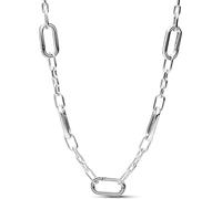 Pandora ME 393861C00-45 - Collar de cinco eslabones de plata de ley, compatible con el colgante ME, tamaño: 45 cm, 45cm, Plata esterlina, No es una piedra preciosa