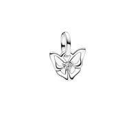 PANDORA ME 793451C01 - Mini colgante de mariposa de plata de ley con circonitas, compatible con pulseras ME y Moments, 2,7x8,7x10 mm, Plata de ley, Circonita cúbica