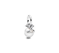 PANDORA ME 793687C01 - Mini colgante de plata de ley con perla compatible Moments