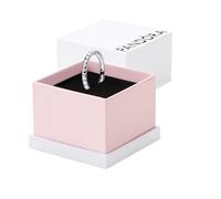 PANDORA ME Anillo de colección con tachonado de pirámides con circonitas cúbicas transparentes
