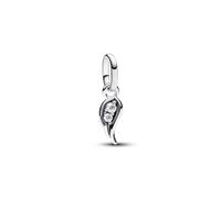 PANDORA ME Colgante mini con diseño de alas de ángel de plata de ley con circonitas cúbicas transparentes