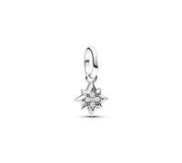 PANDORA ME Colgante mini con diseño de estrella de plata de ley con circonitas cúbicas transparentes