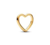 PANDORA ME Conector chapado en oro en forma de corazón