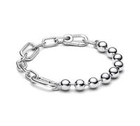PANDORA ME Pulsera con cuentas y eslabones de 14 quilates