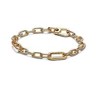 PANDORA ME pulsera de cadena de 20 cm de aleación metálica chapada en oro de 14 quilates, exclusivamente compatible con ME, 569662C00-4