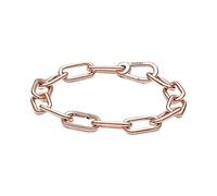 PANDORA ME Pulsera de eslabones chapada en oro rosa de 14 quilates, 1