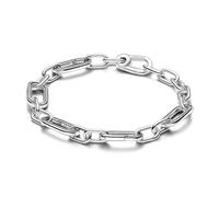 PANDORA ME Pulsera de plata de ley con 5 eslabones abatibles, 3