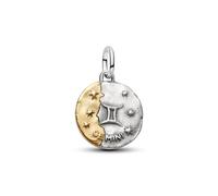 PANDORA Medallón 764989C01 Géminis circonita