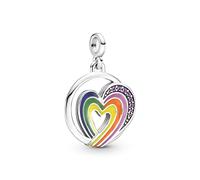 Pandora Medallón Corazón Arcoiris de Libertad Pandora ME 791793C01