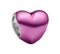 Pandora Charm Mini Corazón Rosa en Plata de Ley