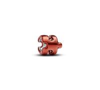 Pandora Charm Mini Pieza de Puzle Naranja en Plata de Ley