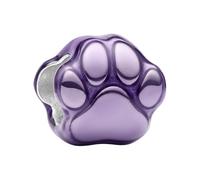 Pandora Charm Mini Huella Morada en Plata de Ley