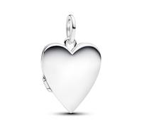 PANDORA Moments 394013C01 - Colgante de corazón con bisagras, plata de ley, compatible con Moments y ME