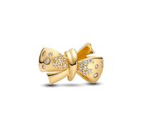 PANDORA Moments 763442C01 - Colgante de plata de ley con aleación de metal chapada en oro y circonitas, compatible con pulseras Moments, Gold, Plata de ley, Circonita cúbica