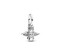 PANDORA Moments 793598C01 - Colgante de ángel brillante, compatible con pulseras Moments y ME, Silber, Plata de ley, Circonita cúbica