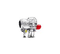 PANDORA Moments 793649C01 - Abalorio de Carl y Ellie de plata de ley, compatible con pulseras Moments de Disney Pixar, Rot, Plata de ley, No es una piedra preciosa
