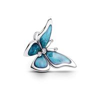 PANDORA Moments 793747C01 - Colgante de mariposa de plata de ley con circonitas cúbicas (10,1 x 26 x 15,9 mm)