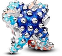 Pandora Moments 793817C01 - Mini colgante de estrella de mar de plata de ley, compatible con Moments, 9,9x8,6x9,4 mm, Plata de ley, No es una piedra preciosa