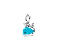 PANDORA Moments 793822C01 - Colgante de plata de ley con circonitas, compatible con Me y Moments, 7,3x13,2x12,3 mm, Plata de ley, Circonita cúbica