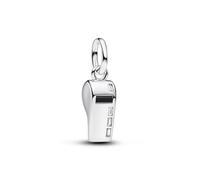PANDORA Moments 794713C01 - Colgante de silbato de árbitro, plata de ley con circonitas, compatible con Me y Moments