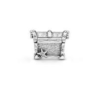Pandora Charm 799432C00 Cofre del tesoro plata