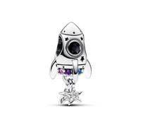 Pandora Charm Cohete Amor Espacial en Plata de Ley