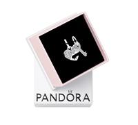 Pandora Charm Colgante Divisible Corazón Y Llave