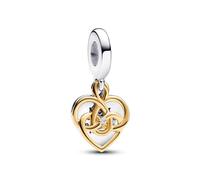 PANDORA Charm colgante Moments 763237C01 mamá