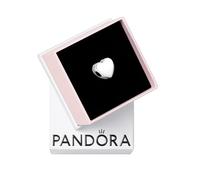 Pandora Moments Dije grabable con diseño de corazón en plata de ley