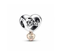 Pandora Moments Dijes en plata de ley y chapados en oro rosa de 14 quilates