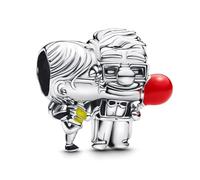 PANDORA Moments Disney Pixar Up charm de Carl y Ellie de plata de primera ley, compatible con pulseras Moments, 793649C01