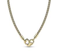 PANDORA Moments Gliederhalskette mit Nieten 362451C00-45 Cadena de Cuello para Mujeres