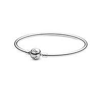 Pandora Moments - Pulsera de plata de ley para mujer, 15, metal