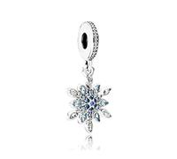 Pandora Mujer Plata de Ley 925 Plata Talla Baguette Multicolor óxido de circonio FASHIONOTHER