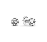 Pandora Mujer plata Pendientes de botón