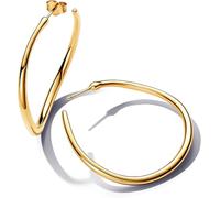 Pandora Organisch Geformte 42 mm Offene Ohrringe 263299C00 Pendientes