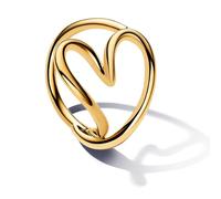 Pandora Organisch Geformtes Herz Ring 163288C00 Anillo para mujeres